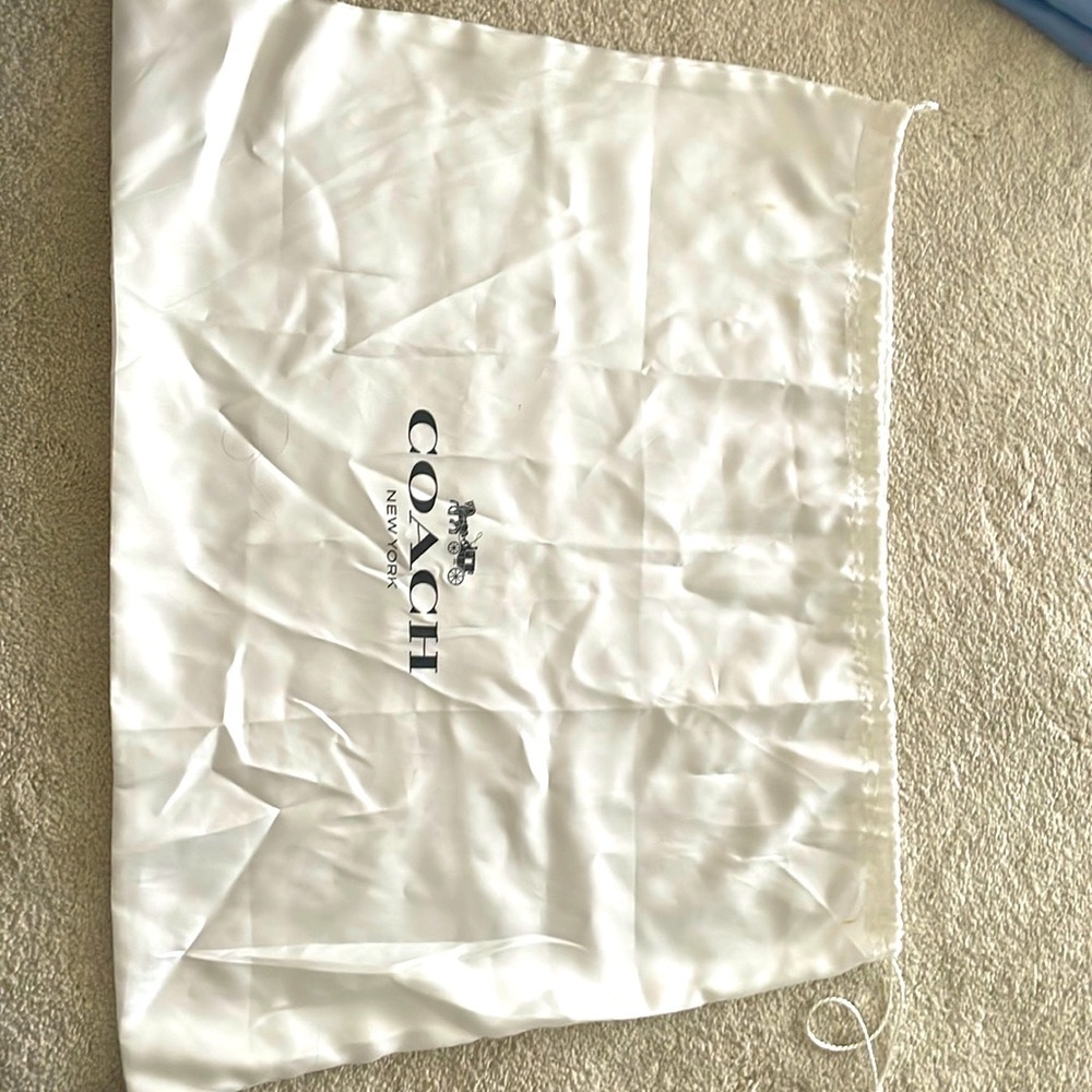 Original Coach Dust Cover 23 inches by 19 inches “as is”